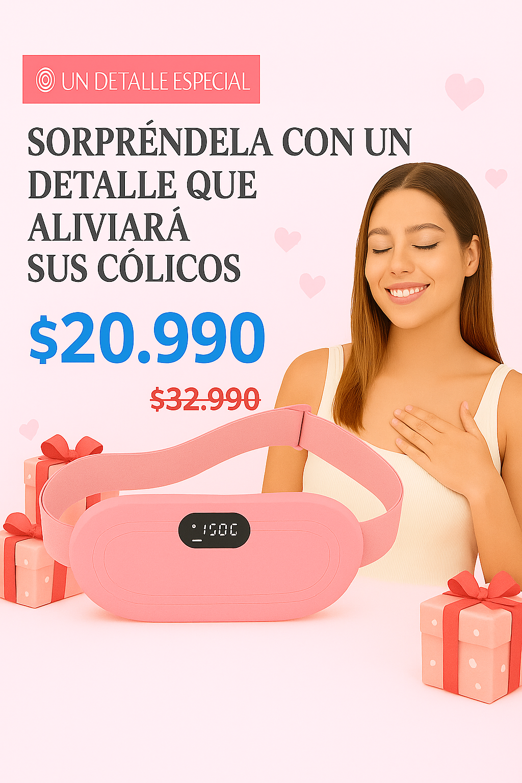 Cinturon Termico Para Colicos